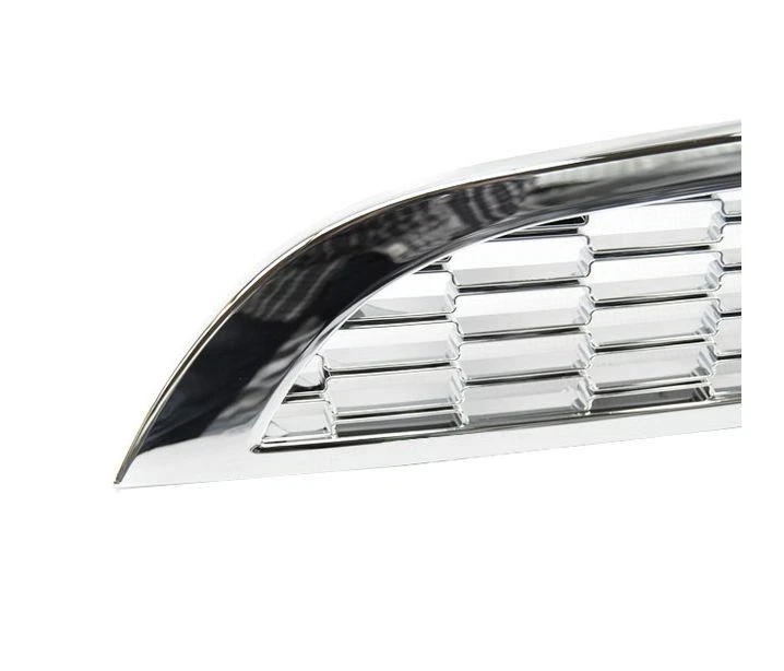 Parrilla delantera para MINI COOPER 2001 2002 2003 2004 2005 2006 R50 R53 S tipo cromo Foto 3 de 3