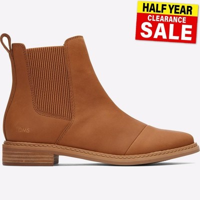 Toms Charlie Damen klassische modische Slipper Wildleder Stiefeletten hellbraun