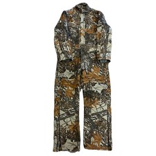 VTG 80'S THE WALLS DRY BLIZZARD PRUF CAMO GREEN BROWN COVERALLS SZ M 41 