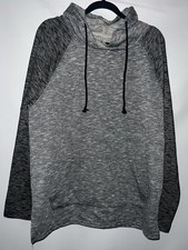 Trademark Brooklyn Cloth XL Long Sleeve Black  Gray Pullover Hoodie