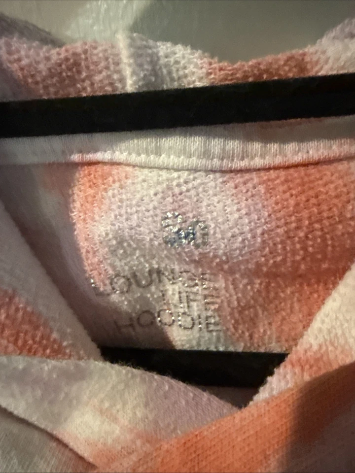So Lounge Life Sudadera con Capucha Tie Dye Naranja Rosa Morado Azul Mediana Foto 2 de 4