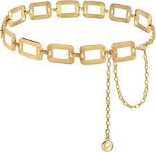 Waist Chain for Women Ladies Chunky Chain Belt for Dresses