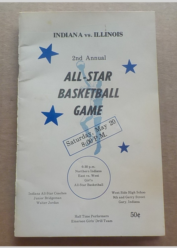 1978 Indiana/Illinois high school all-star game six future NBA players program