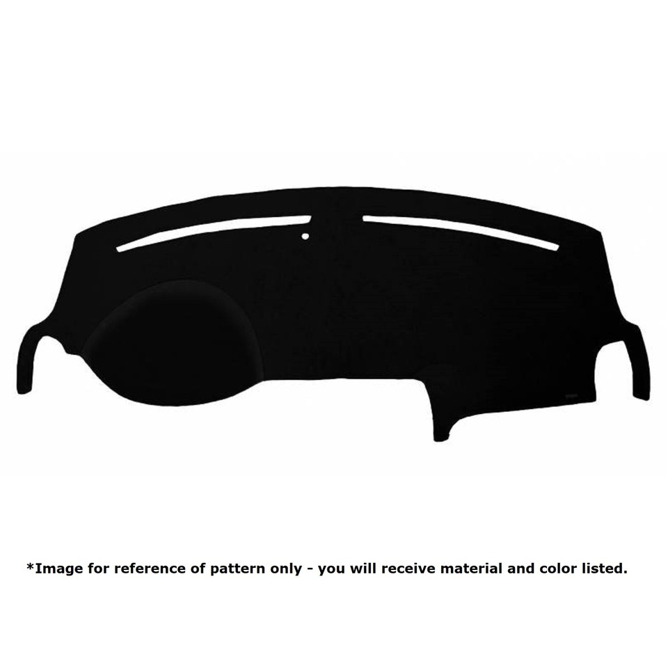 Custom Brushed Suede Dashboard Cover Mat For Chrysler 300 (2011-2021) - Black, Made In USA