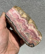2.2 Pound: Rhodochrosite Banded & Botryoidal from Capillitas, Argentina