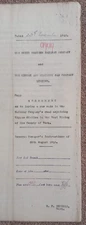 1912 NORTH EASTERN RAILWAY AGREEMENT + PLAN - KIPPAX AND DISTRICT GAS COMPANY 
