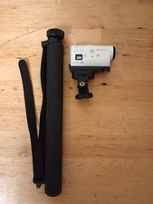 ASIS Untested Sony HDR-AZ1VR Camcorder - White With Handle