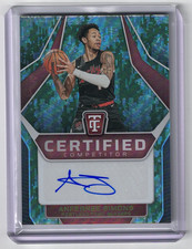 2024-25 Totally Certified Anfernee Simons Certified Competitor Auto /25 Blazers