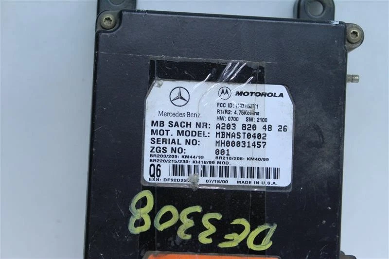 MISCELLANEOUS COMPUTER Mercedes-Benz CLK430 2001 01 MATCH NUMBERS 1121887 - Image 2 of 4