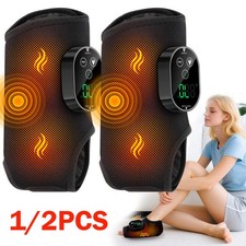 Cordless Foot Ankle Massager Relieve Ankle Pain 6 Heat Levels, 3 Vibration Modes