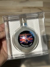 IRON MAIDEN Santa's Rockshop Christmas Tree Ornament - Vintage 1996 - RARE