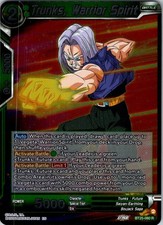 TRUNKS, WARRIOR SPIRIT BT25-080 R DRAGON BALL SUPER FOIL NM BT25 , 