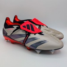 adidas Mens Predator Elite Fold Over Tongue SG Platinum Metallic ID0919 Size 10
