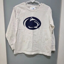 Penn State Nittany Lions Kids Long Sleeve Shirt Size 5/6 | Two Feet Ahead