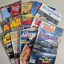 Model Planes Mixed Magazines 14x Issues Bulk Bundle R/C Airplanes News Aviation