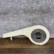 Vintage Bicycle Chain Guard 22.5 In Metal Chainguard Cruiser Bike White