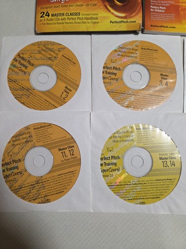 The Perfect Pitch Ear Training SuperCourse CD VERSION 3.0 Handbook EUC - Picture 4 of 7