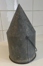 ANCIEN ABREUVOIR OISEAUX EN ZINC