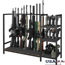 Porta Pistola Portaoggetti All-in-One Fucili Pistole Accessori Caccia Espositore US