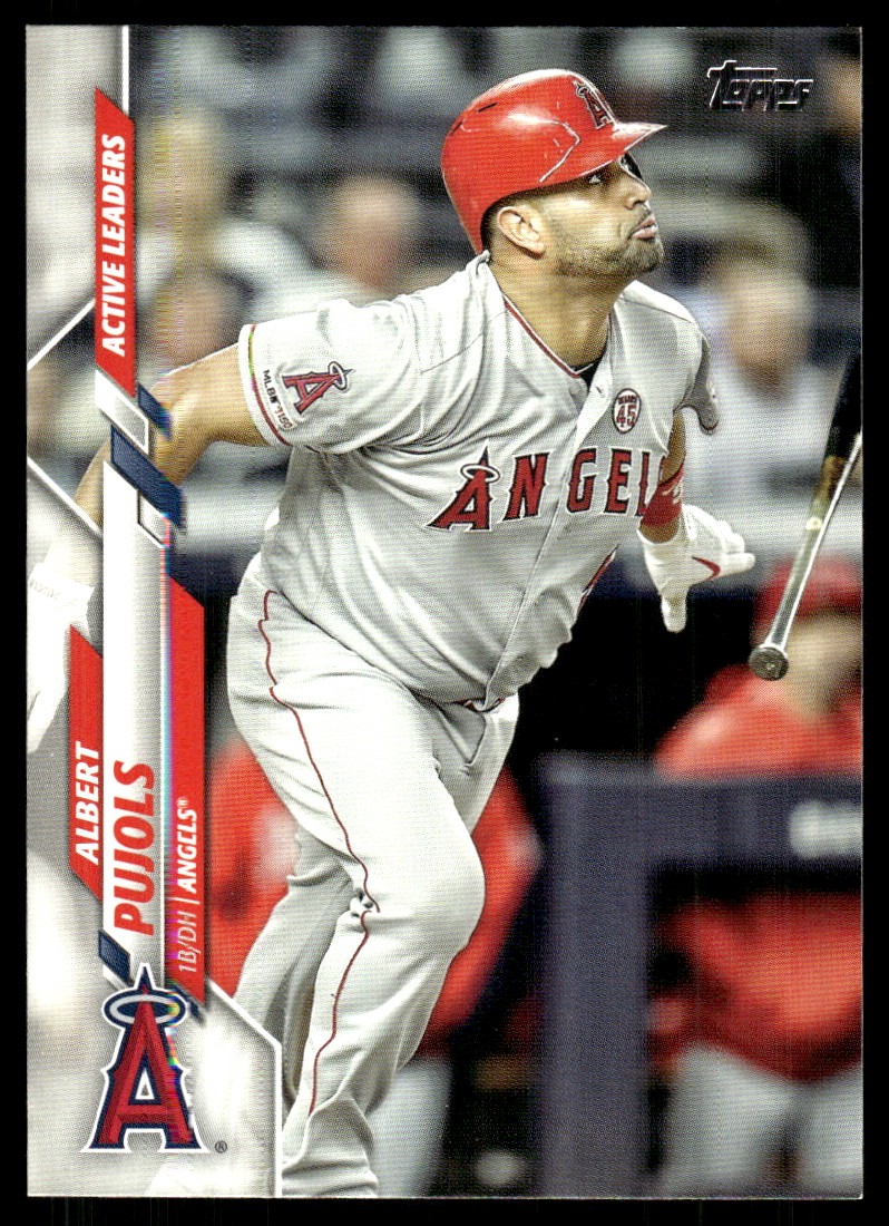 Albert Pujols 2020 Topps Update #U-259 Angels FREE SHIPPING StackedPacks