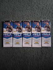 (5)2012 PANINI ABSOLUTE FOOTBALL 40-CARD JUMBO VALUE RACK PACK LOT, RC's, AUTO??