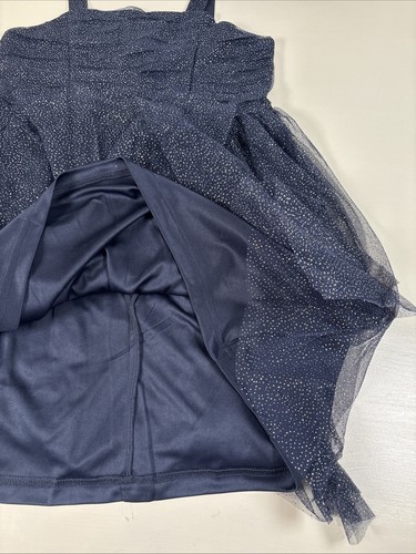 The Children’s Place Dress Blue Zip Back Size 14 - Picture 3 of 11