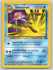 1999 POKEMON TENTACRUEL FOSSIL 44/62 UNLIMITED UC NM A88600 FREE S&H on eBay