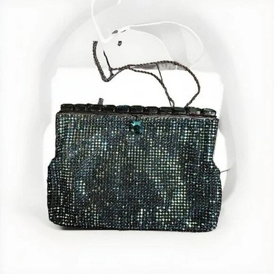 Austrian Crystal evening Bag Neiman Marcus & Coin Purse Rare HTF