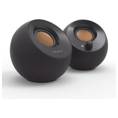 Creative Pebble 2.0 USB Lautsprecher Schwarz