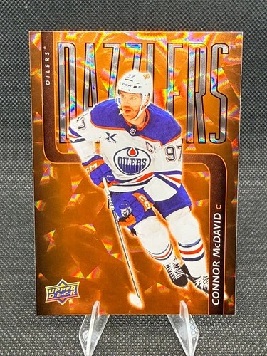 2025-26 Upper Deck Series 2 Connor McDavid #DZ-98 Dazzlers ORANGE