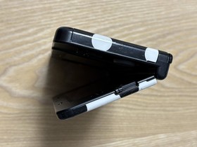 New Nintendo 3DS Black Console Polka Dot Cover Plates Tested FW 11.17.0-50J