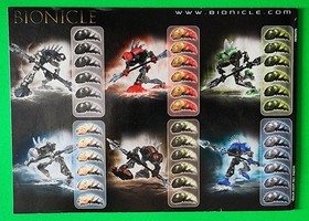 Lego Bionicle (#8592) Rahkshi Turahk - Complete (45 pces.) w/ Instructions "NM"