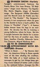 TV/SPANISH SHOW/IRMA RIVERA/JUAN HERNAN/MARIA NEGRON/ONIX BAEZ/MIGUEL MACHUCA