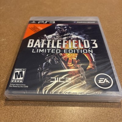 Battlefield 3 Limited Edition (Sony PlayStation 3, 2011) Brand New Sealed