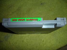 Bad News Baseball (Nintendo NES) CLEANED & TESTED, the save works