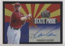 2019 Leaf Metal Draft State Pride Black 9/15 Cameron Cannon #SP-CC2 Auto uk2