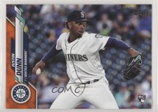 2020 Topps Wal-Mart Orange Border /99 Justin Dunn #661 Rookie RC n1u