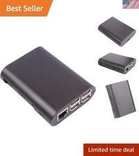 Jet Black Case for Raspberry Pi 3 Model B  Raspberry Pi 2 Model B - Access t...