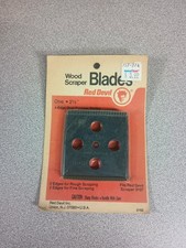 Red Devil 2 1/2 Wood Scraper 4-Edge Dual Purpose Blade (#3107) NEW