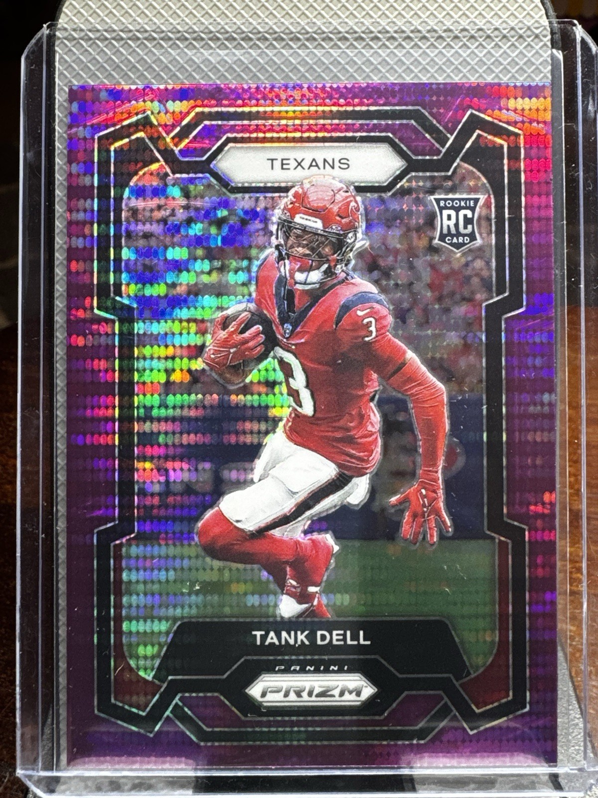2023 Panini Prizm Tank Dell Rookie Purple Pulsar Prizm SSP 341