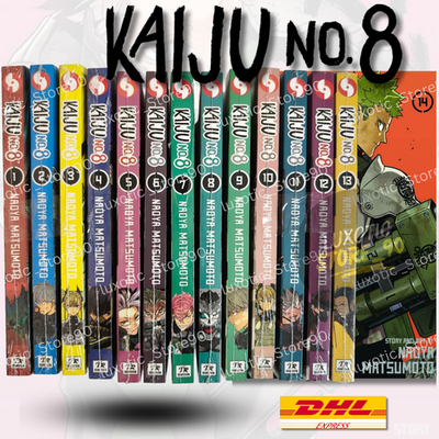 Kaiju No.8 Manga Full Set Volume 1-14 English Version Comic Book