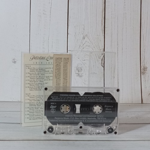Pair of Frederic Chopin Cassette Tapes Piano Concerto 1 & Masterpiece Collection - Picture 3 of 6