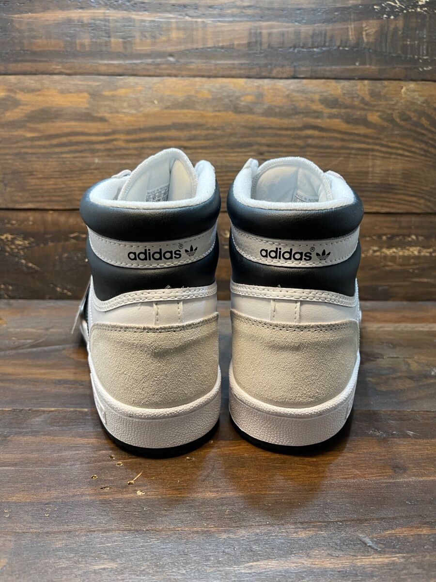 Adidas Men's Top Ten RB Hi 3-Stripe Shoes White Black GX0741 Adidas Men's Top Ten RB Hi 3-Stripe Shoes White Black GX0741
