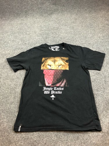 LRG Graphic T-Shirt Black Men's Size M 