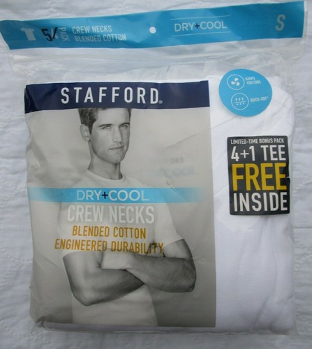 Stafford Men's Crew Neck TEE Dry @ Cool 