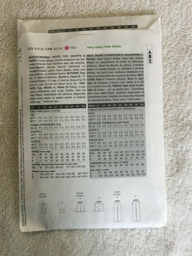 Vogue Patterns ~ ALL Patterns are Size 8-12 * ~ * ~ * ~ * ~ * Listing 7322 - Picture 51 of 71