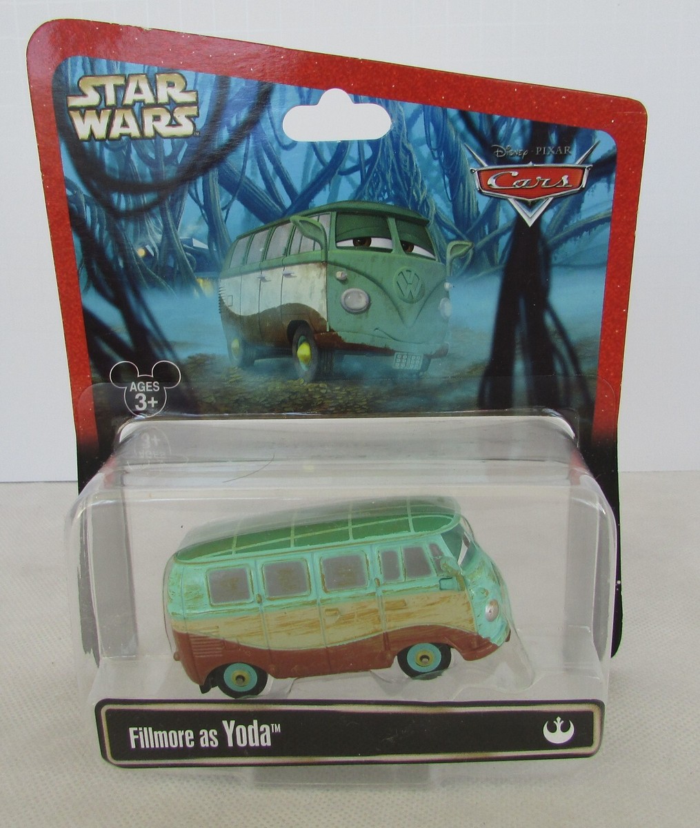 【美品】マテル社/フィルモア/ヨーダ/カーズ/スターウォーズ/米Disney限定 Disney Pixar Cars Fillmore as Yoda Star Wars Weekends 2013 Park