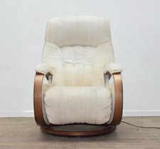 HIMOLLA CUMULY "MOSEL" MAXI (LARGE) ELECTRIC FABRIC SWIVEL RECLINING CHAIR