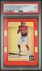 2017 Donruss Optic Patrick Mahomes II RC #7 RED /99 The Rookies PSA 7 🔥 SSP