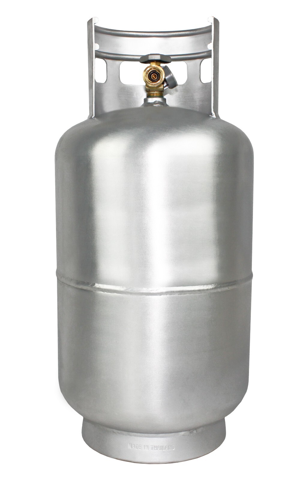 Flame King 30 LB Aluminum Lightweight Cylinder w/ Gauge & Fill Valve